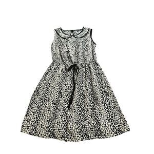 BeBop Dress‎ Black And White With Hearts size Small